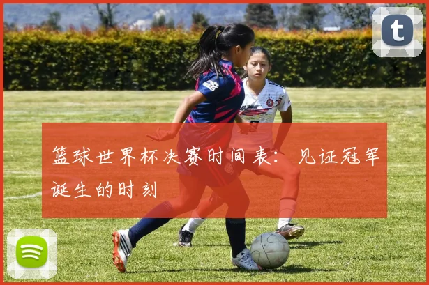 篮球世界杯决赛时间表：见证冠军诞生的时刻