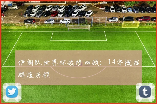 伊朗队世界杯战绩回顾：14字概括辉煌历程